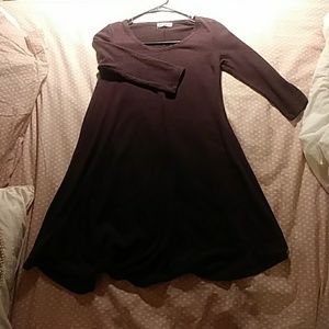 Violet Fleece Dress